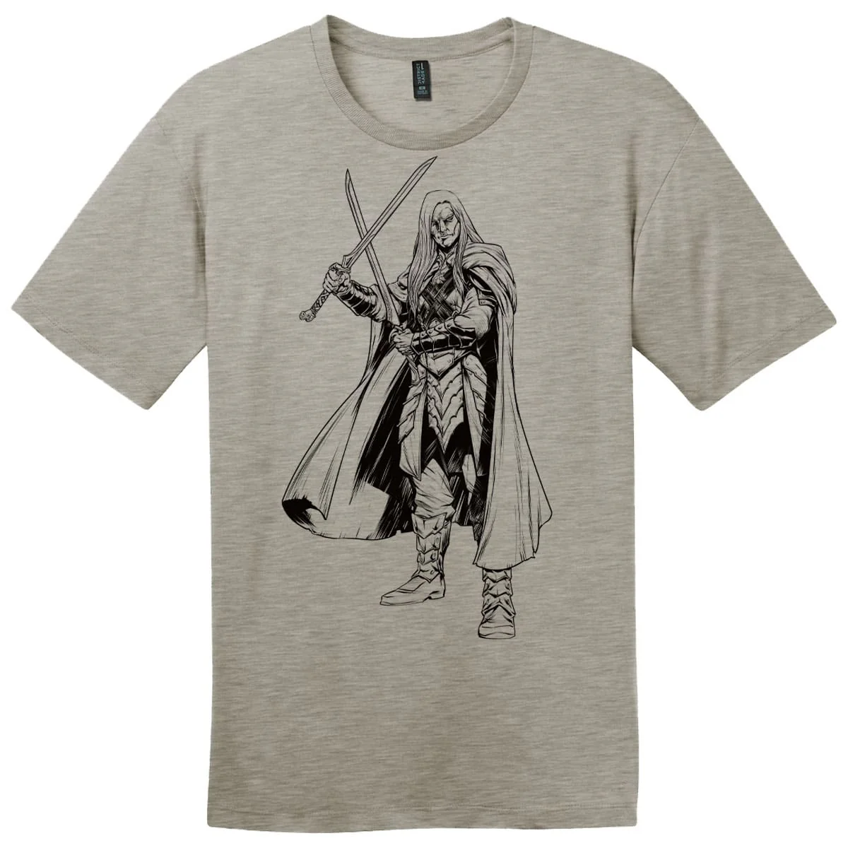 Adventures in the Forgotten Realms Drizzt Do'Urden T-shirt for Dungeons & Dragons - Image 2