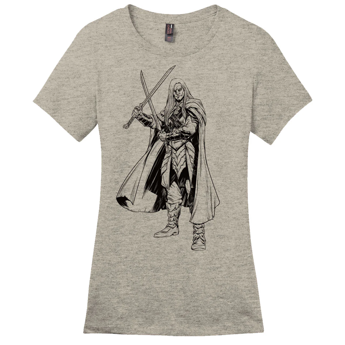 Adventures in the Forgotten Realms Drizzt Do'Urden T-shirt for Dungeons & Dragons - Image 3