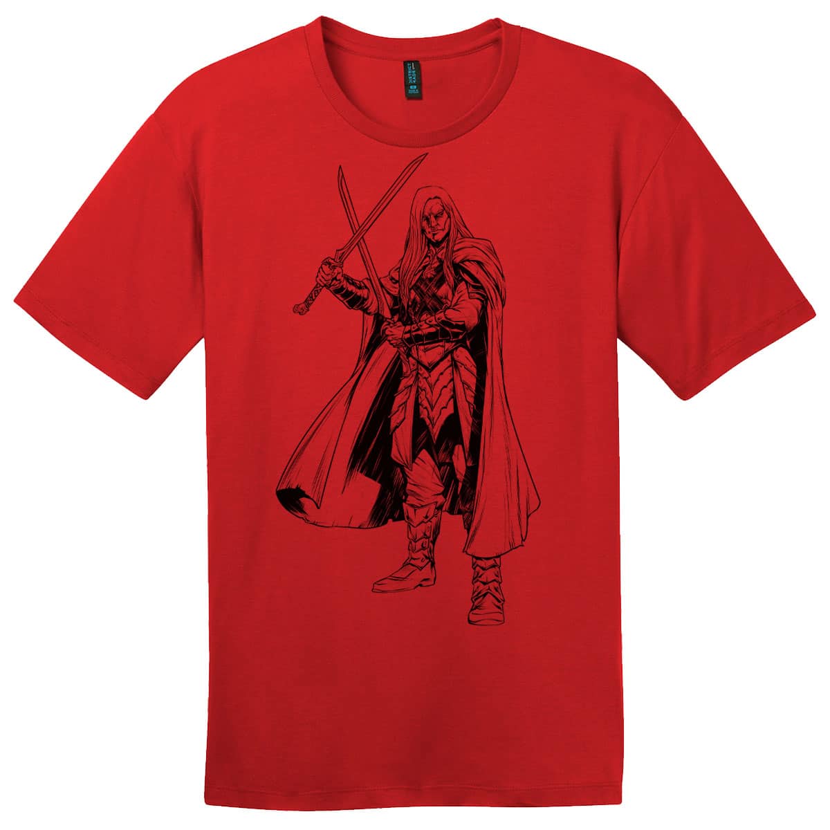 Adventures in the Forgotten Realms Drizzt Do'Urden T-shirt for Dungeons & Dragons - Image 4