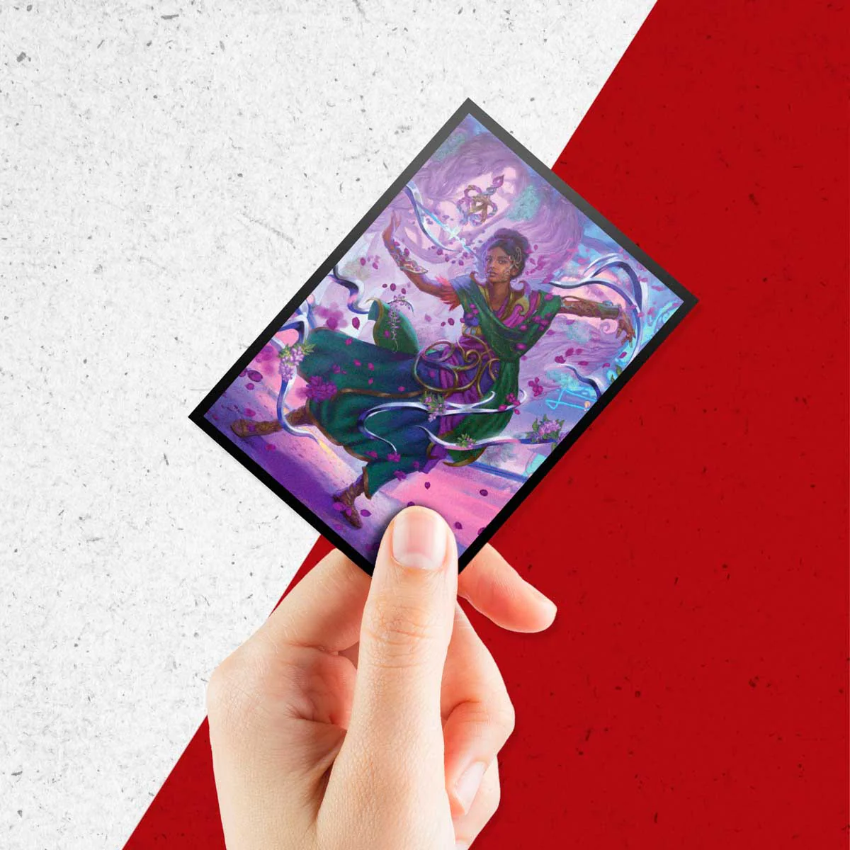 Aetherdrift Avishkar Living Energy (Commander) 100ct Deck Protector Sleeves for Magic: The Gathering - Image 4