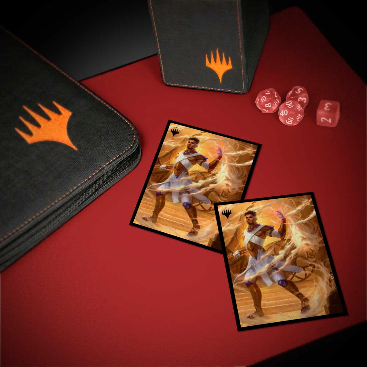 Aetherdrift Basri, Tomorrowâ€™s Champion 100ct Deck Protector Sleeves for Magic: The Gathering - Image 2