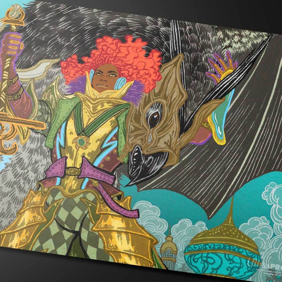 Aetherdrift Caradora, Heart of Alacria Playmat for Magic: The Gathering