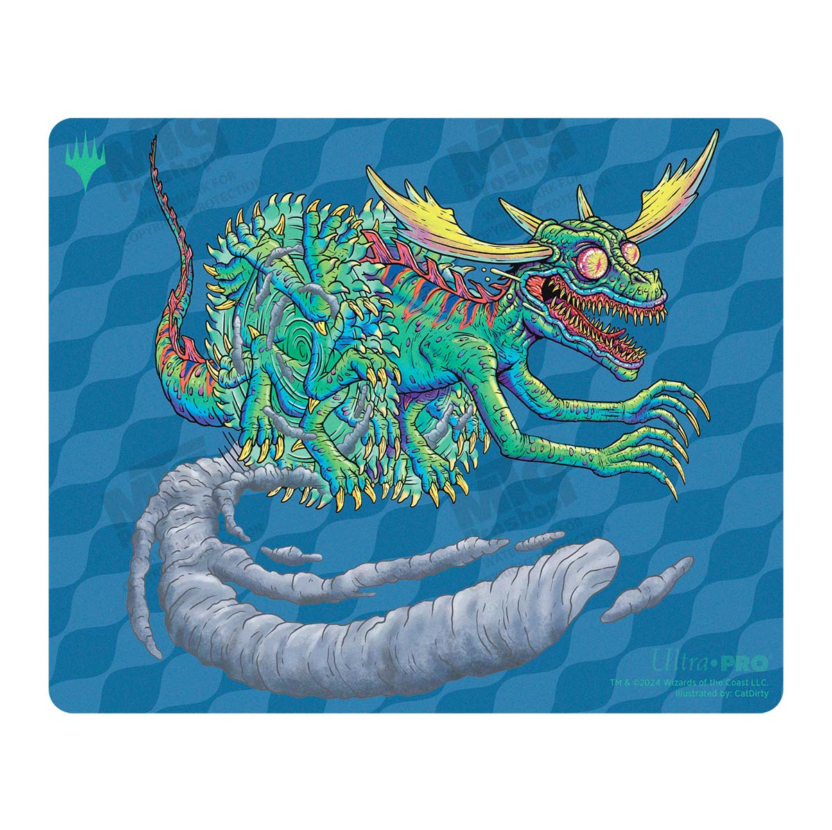 Aetherdrift Printed Mousepad - Racer Creature Agonasaur Rex for Magic: The Gathering - Image 2