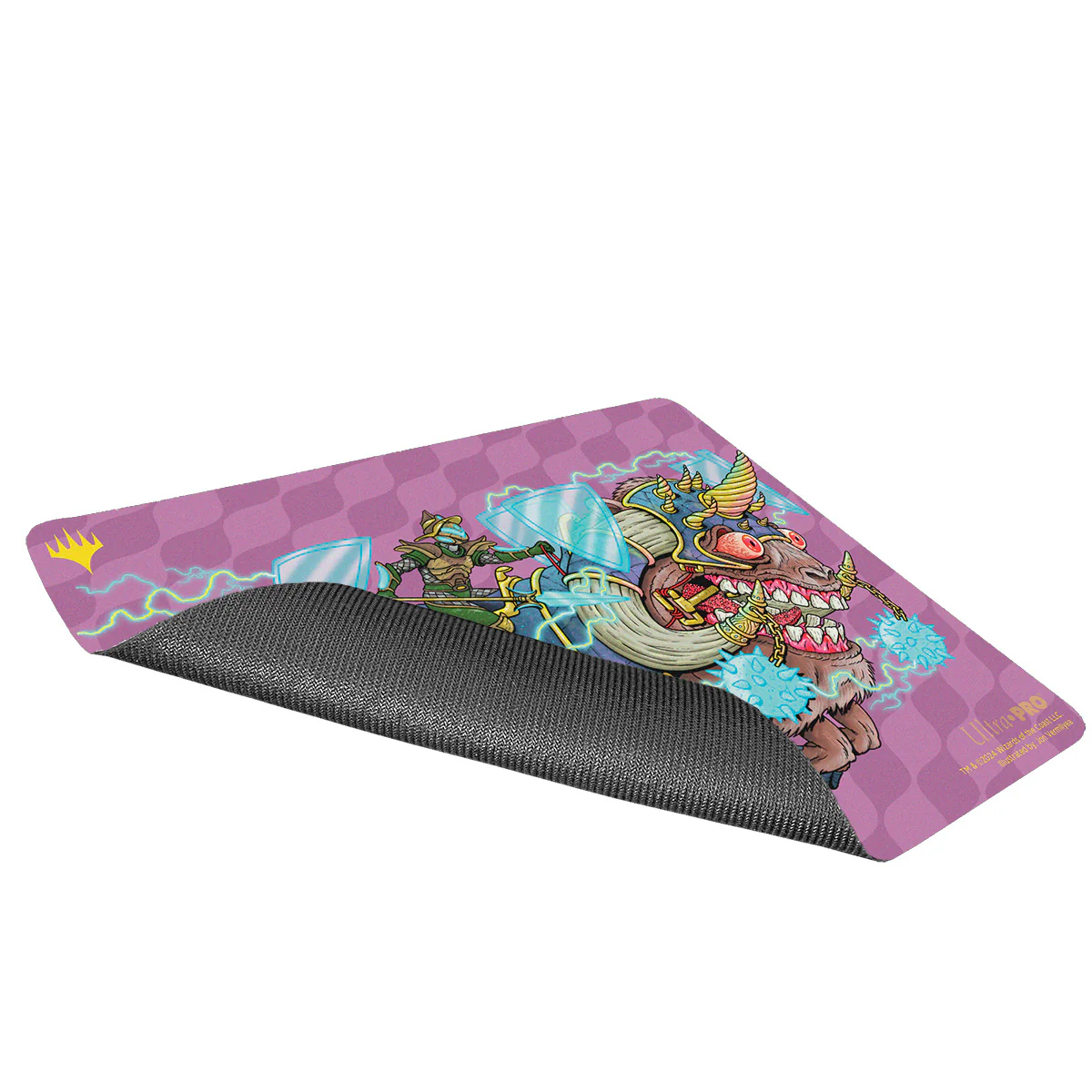 Aetherdrift Printed Mousepad - Racer Creature Bulwark Ox for Magic: The Gathering - Image 3