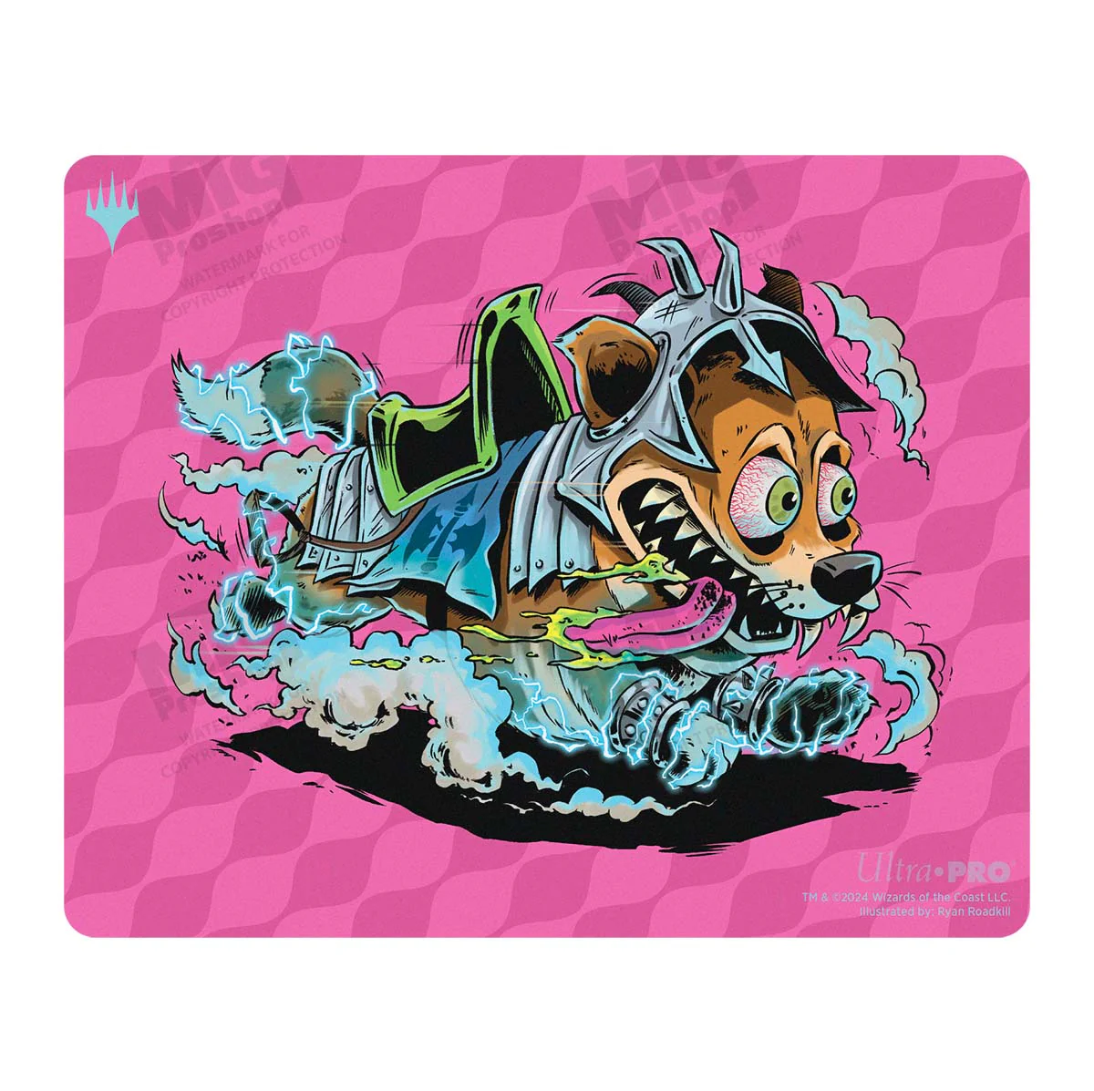 Aetherdrift Printed Mousepad - Racer Creature District Mascot for Magic: The Gathering - Image 2