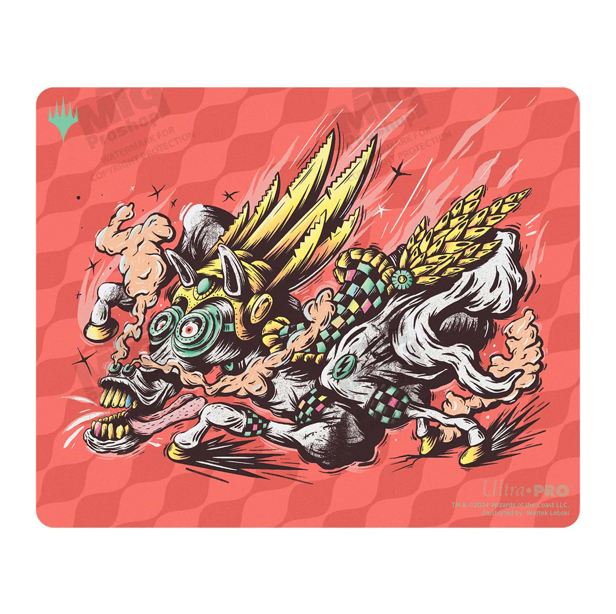 Aetherdrift Printed Mousepad - Racer Creature Guardian Sunmare for Magic: The Gathering - Image 2