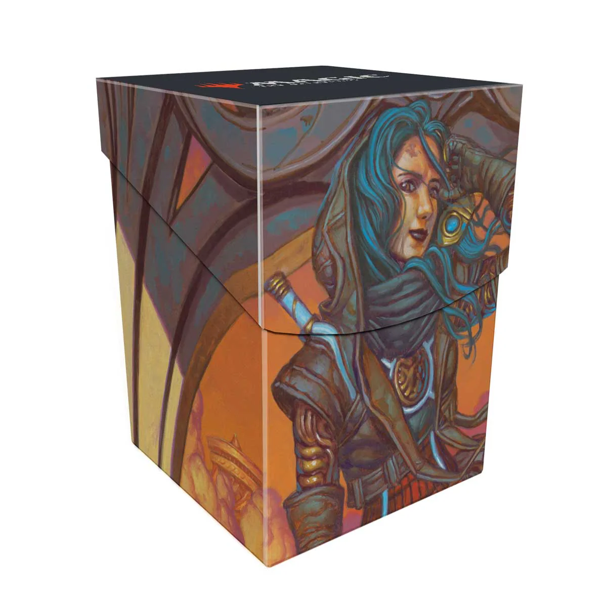 Aetherdrift Sita Varma, Masked Racer 100+ Deck Box for Magic: The Gathering - Image 3