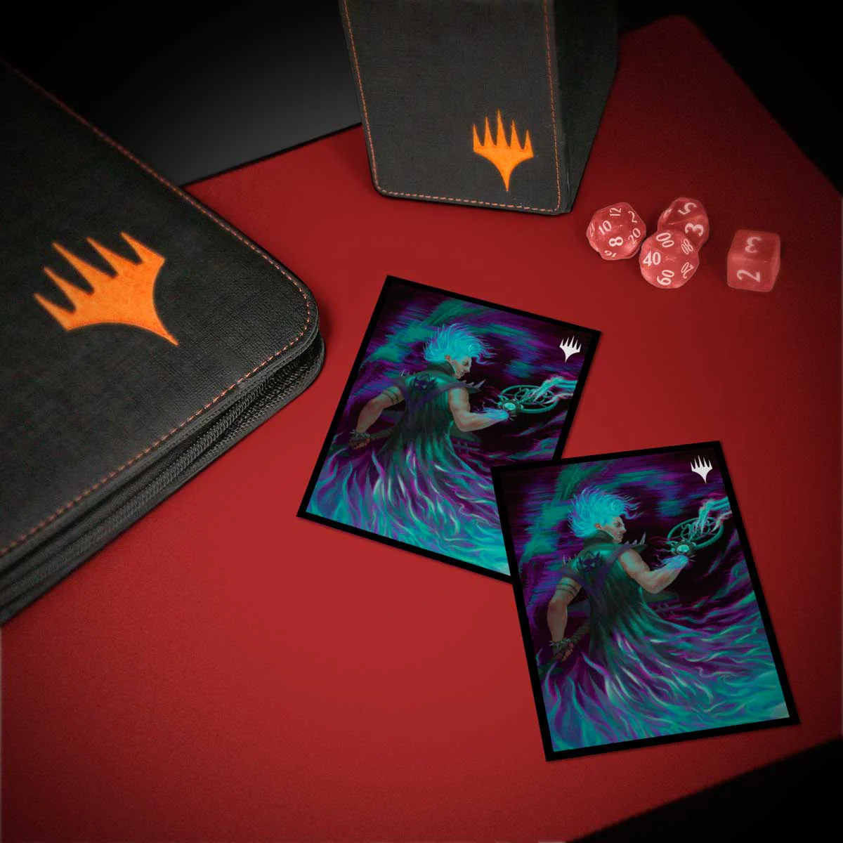 Aetherdrift Winter, Cursed Rider 100ct Deck Protector Sleeves for Magic: The Gathering - Image 2