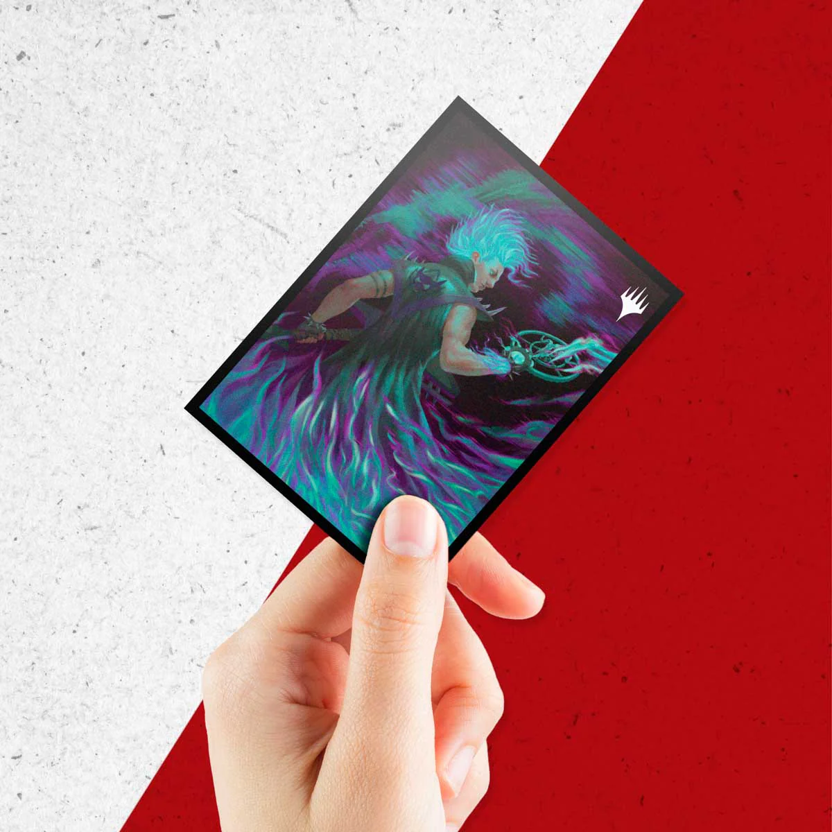Aetherdrift Winter, Cursed Rider 100ct Deck Protector Sleeves for Magic: The Gathering - Image 4