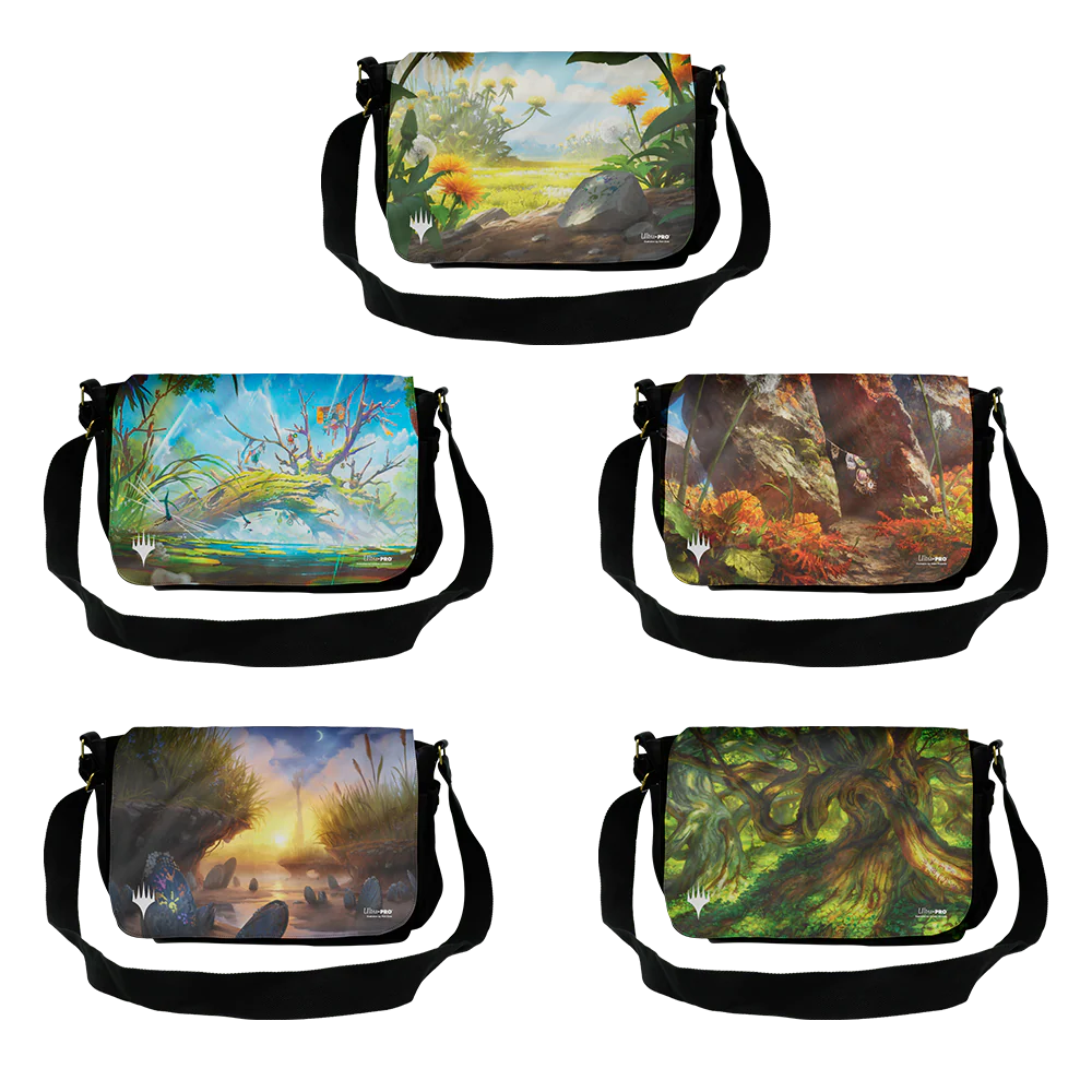Bloomburrow Basic Lands Bag Flap for Magic: The Gathering