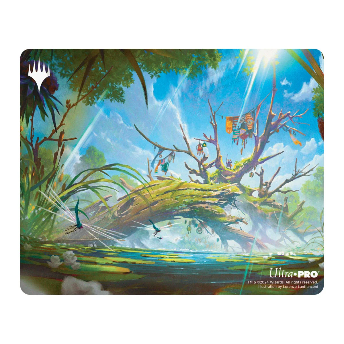 Bloomburrow Basic Lands Mouse Pad for Magic: The Gathering - Image 3