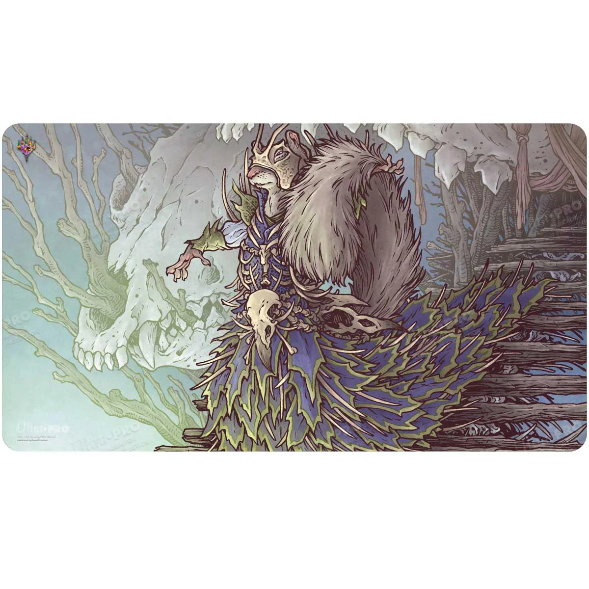 Bloomburrow Camellia, the Seedmiser Playmat for Magic: The Gathering - Image 2