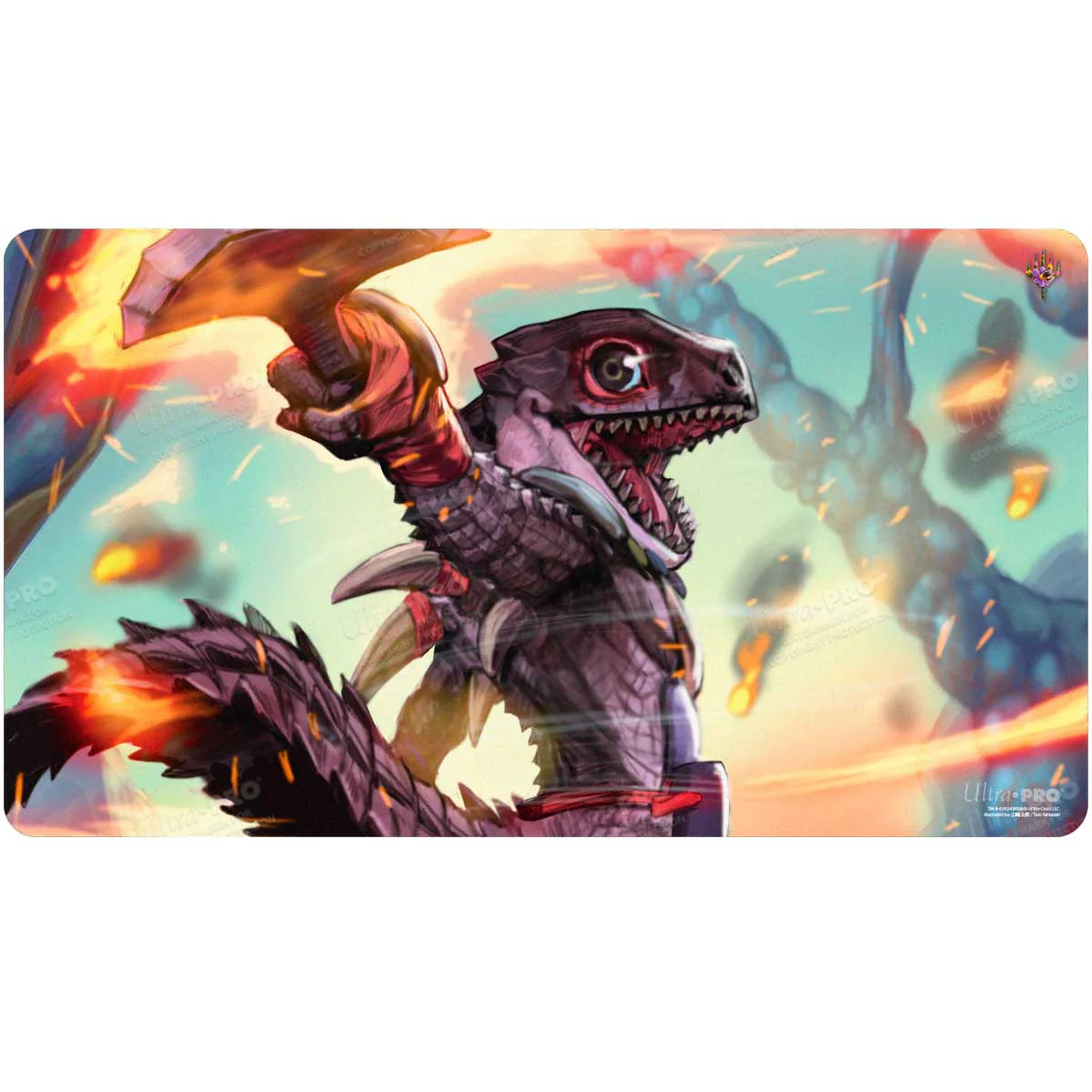 Bloomburrow Gev, Scaled Scorch Playmat for Magic: The Gathering - Image 2