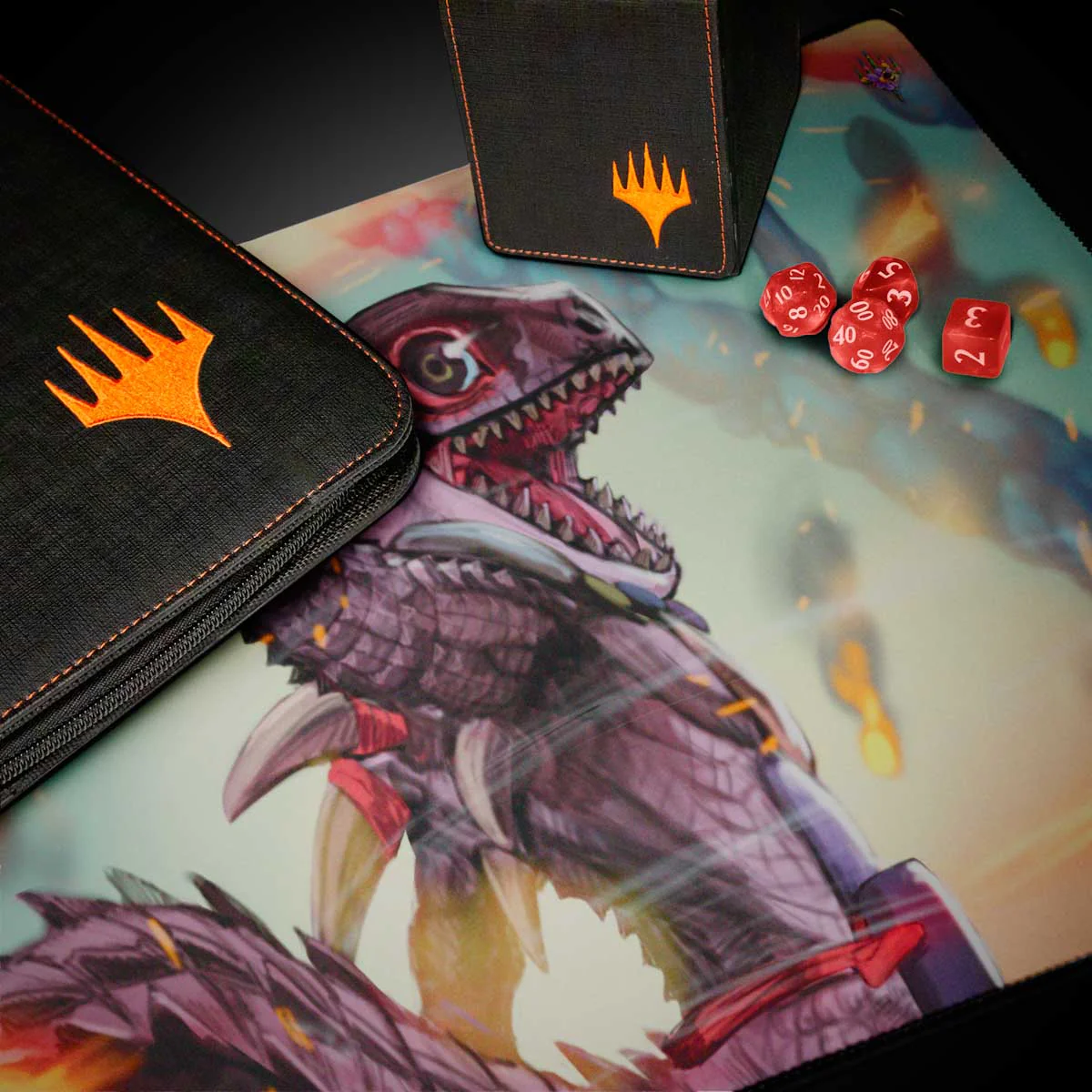 Bloomburrow Gev, Scaled Scorch Playmat for Magic: The Gathering - Image 3