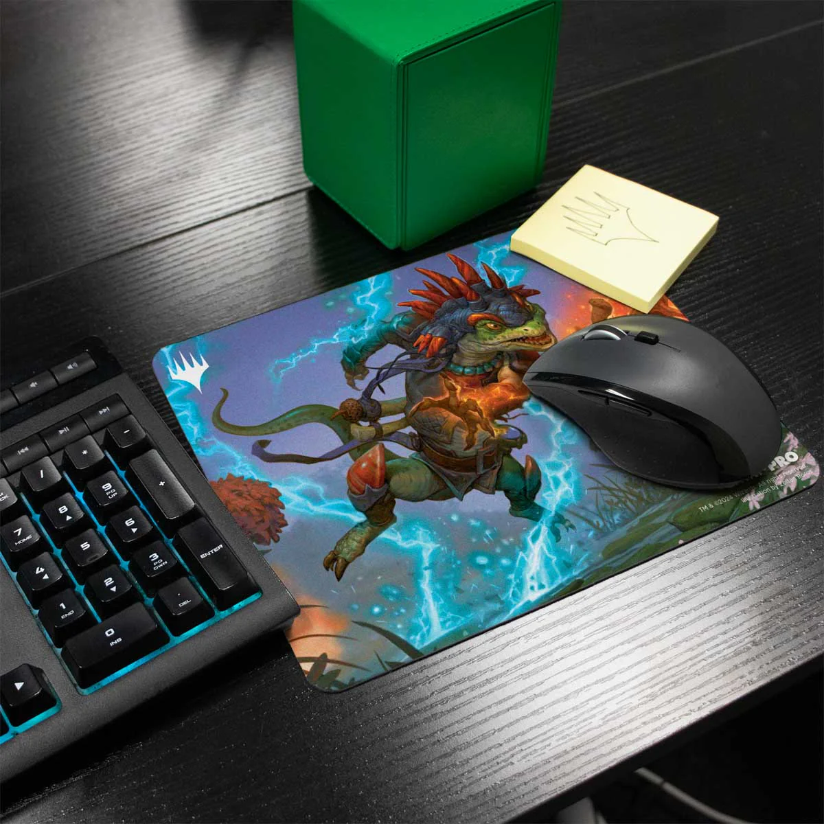 Bloomburrow Heartborn Battler Mouse Pad for Magic: The Gathering