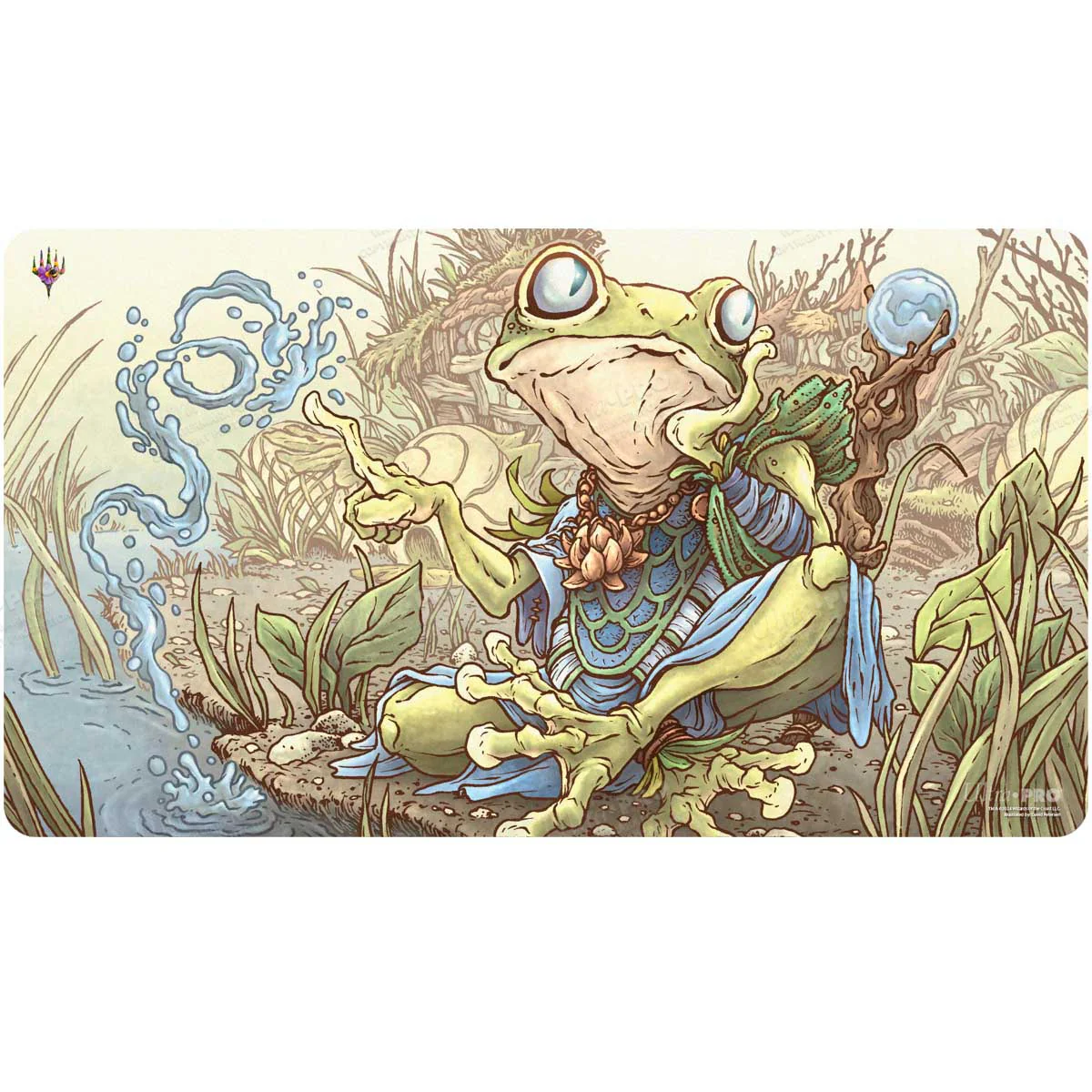 Bloomburrow Helga, Skittish Seer Playmat for Magic: The Gathering - Image 2