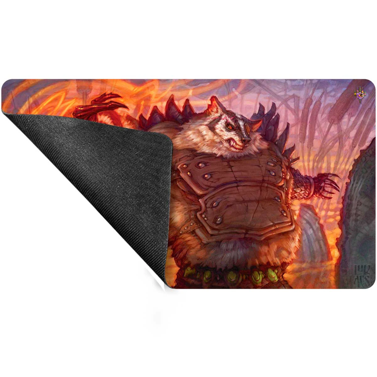 Bloomburrow Hugs, Grisly Guardian Playmat for Magic: The Gathering - Image 4