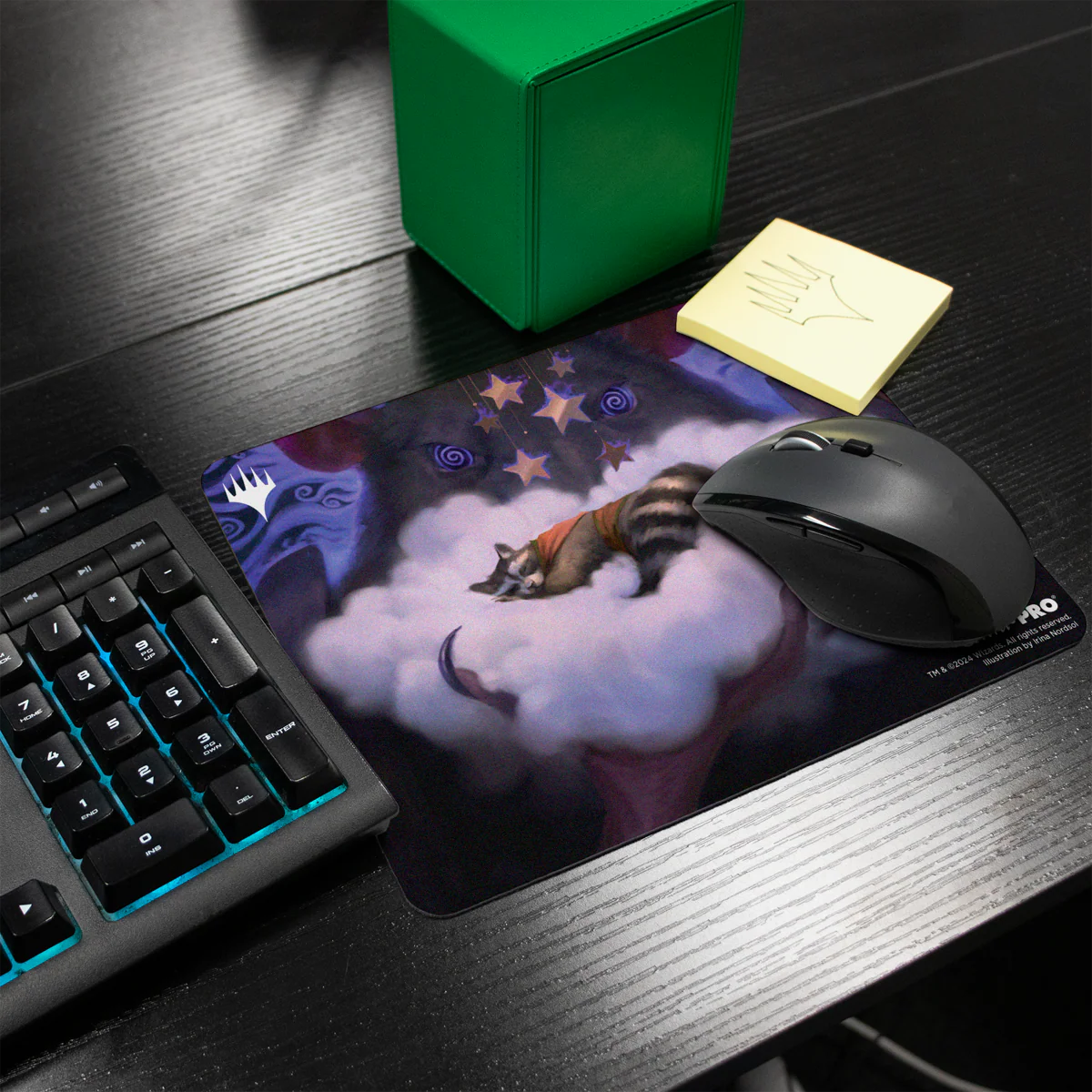 Bloomburrow Kitnap Mouse Pad for Magic: The Gathering