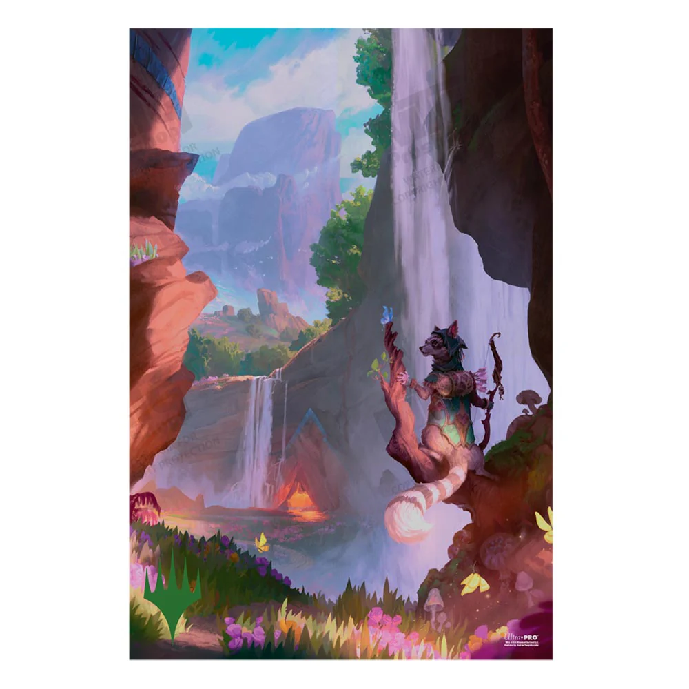 Bloomburrow Mountain (Four Seasons) Poster for Magic: The Gathering - Image 2