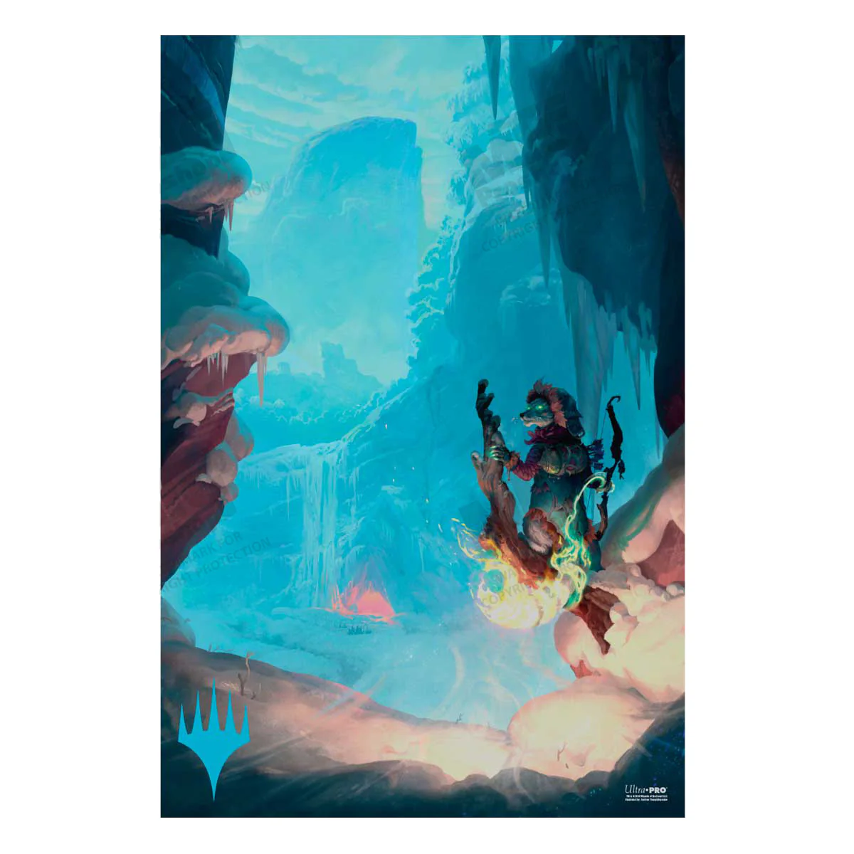 Bloomburrow Mountain (Four Seasons) Poster for Magic: The Gathering - Image 3
