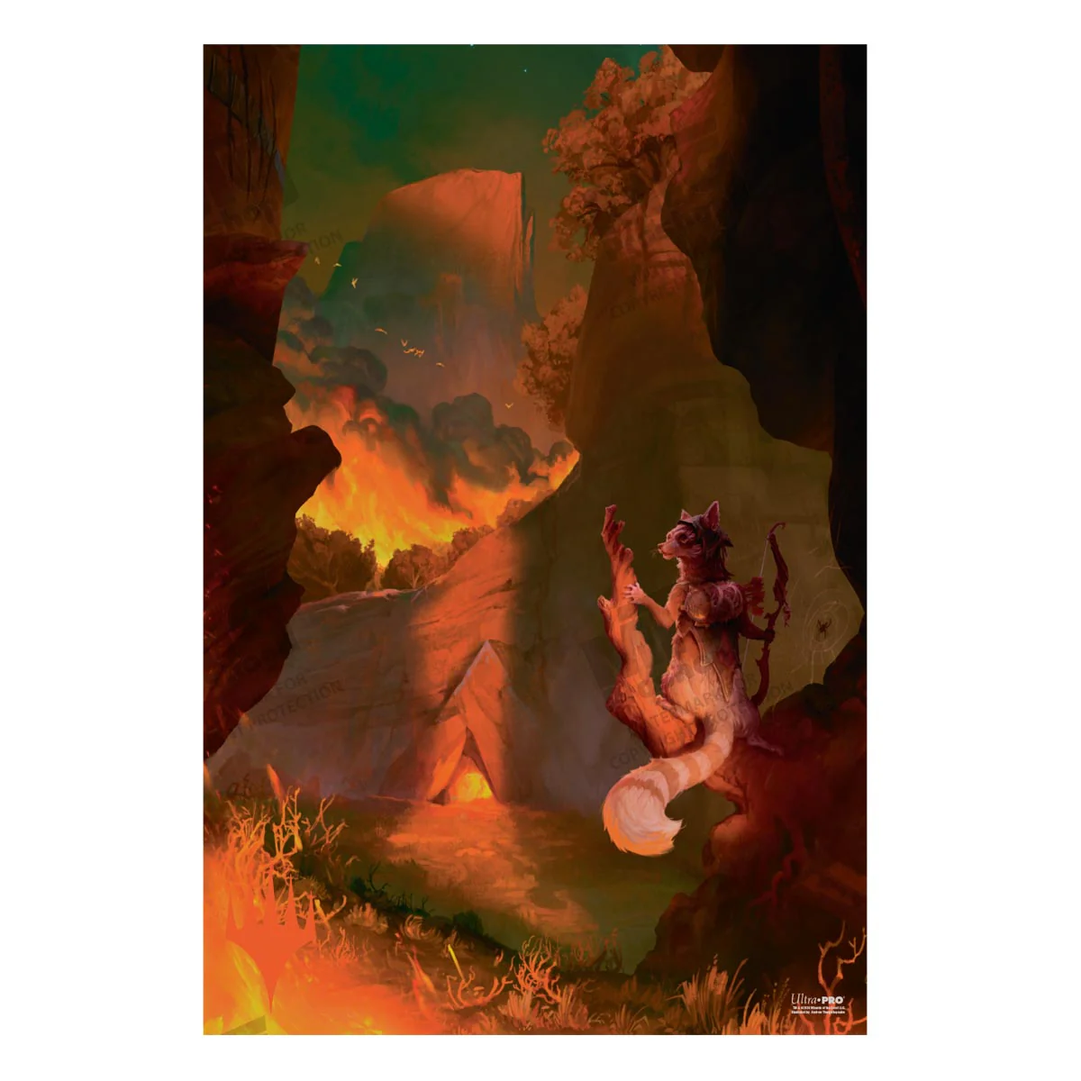 Bloomburrow Mountain (Four Seasons) Poster for Magic: The Gathering - Image 4
