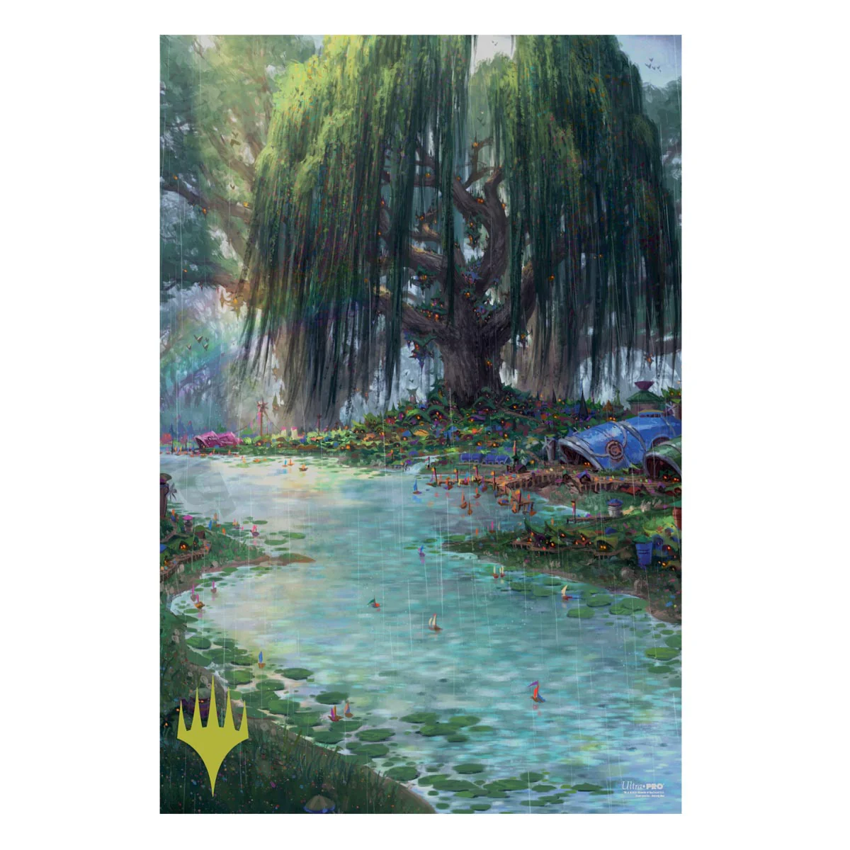 Bloomburrow The Tree City (Four Seasons) Poster for Magic: The Gathering - Image 3