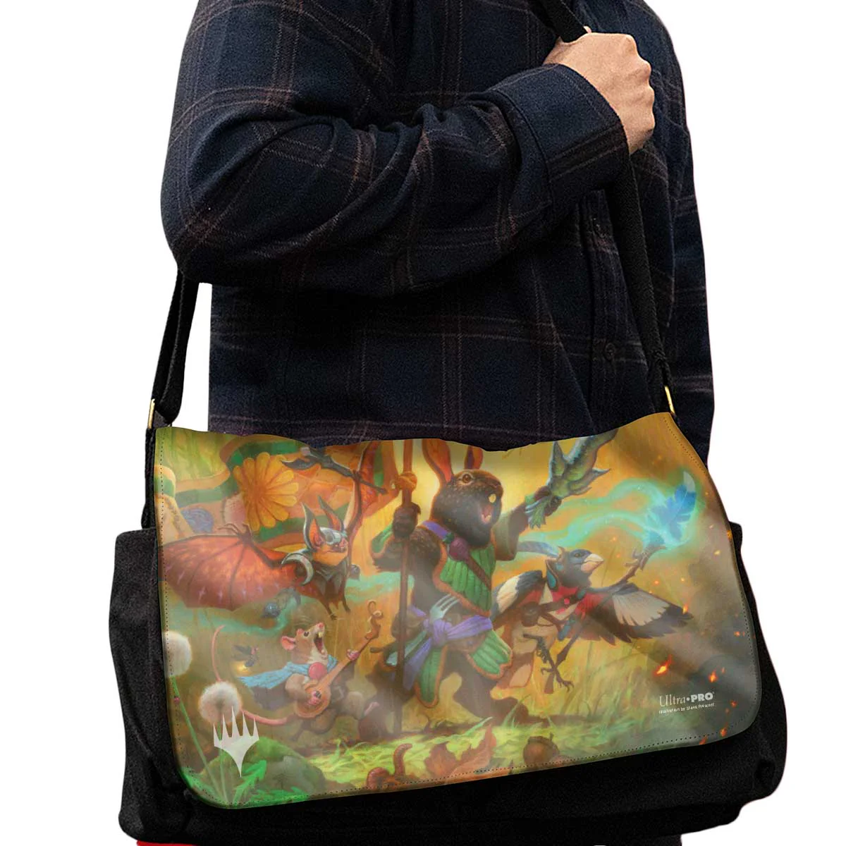 Bloomburrow Valley Questcaller Bag Flap for Magic: The Gathering