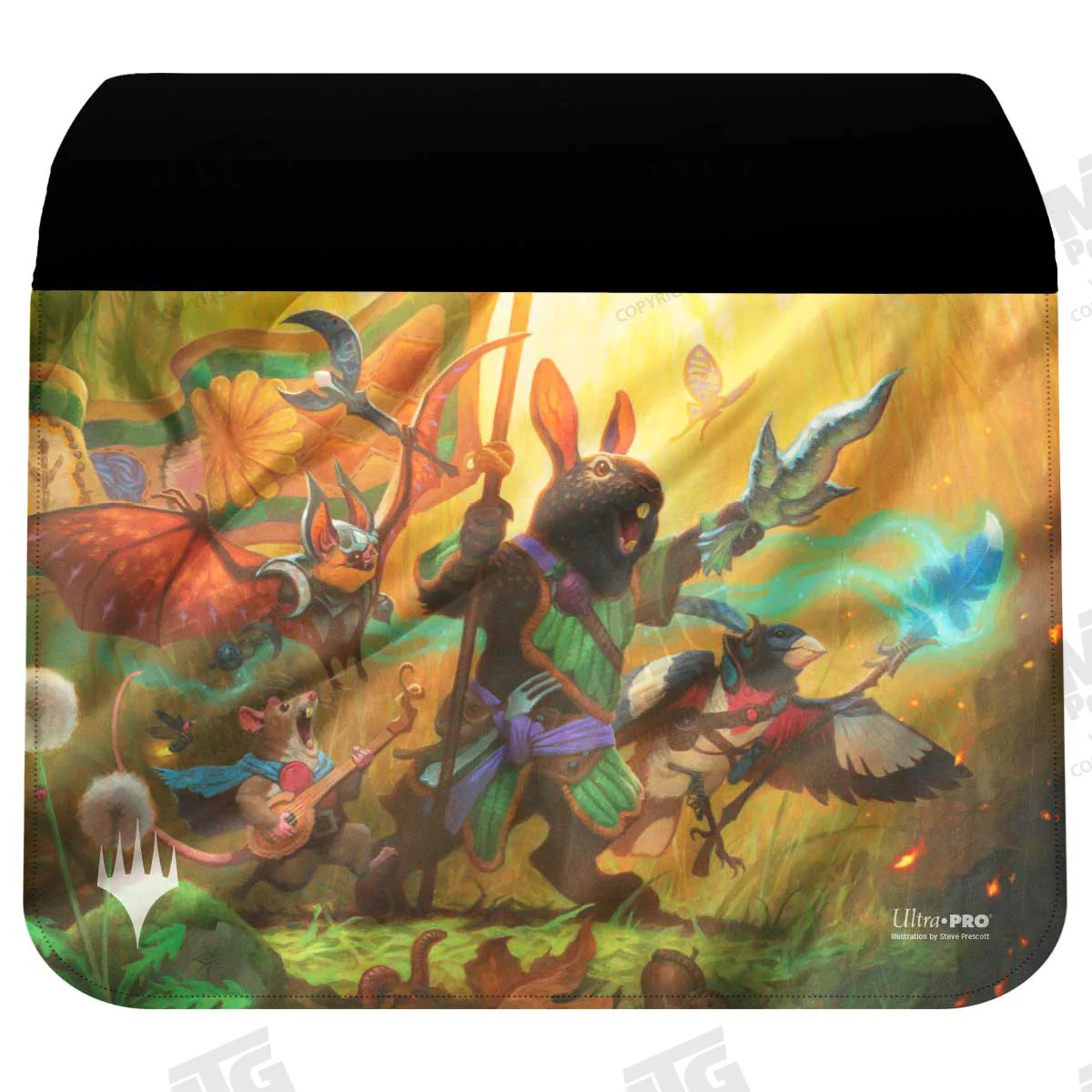 Bloomburrow Valley Questcaller Bag Flap for Magic: The Gathering - Image 2