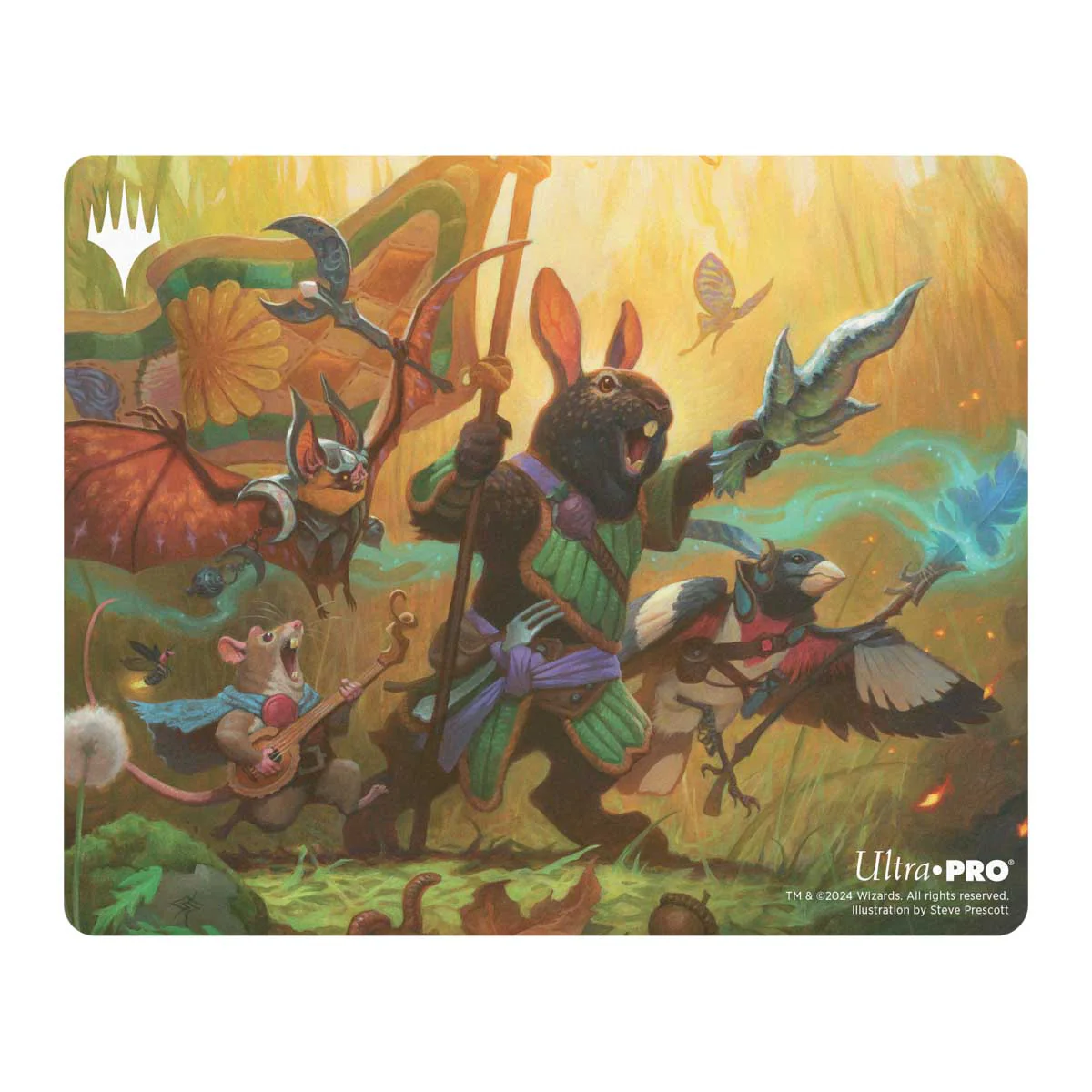 Bloomburrow Valley Questcaller Mouse Pad for Magic: The Gathering - Image 2