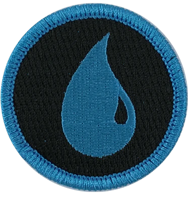 Blue Mana Patch for Magic: The Gathering
