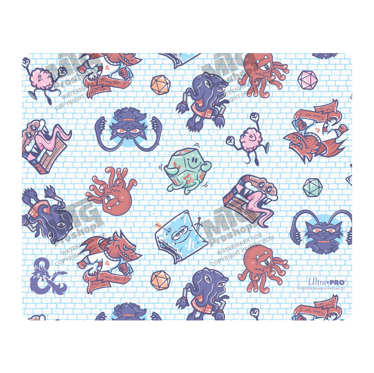 “Charming Creatures” Pattern Mousepad for Dungeons & Dragons 2024 - Image 2