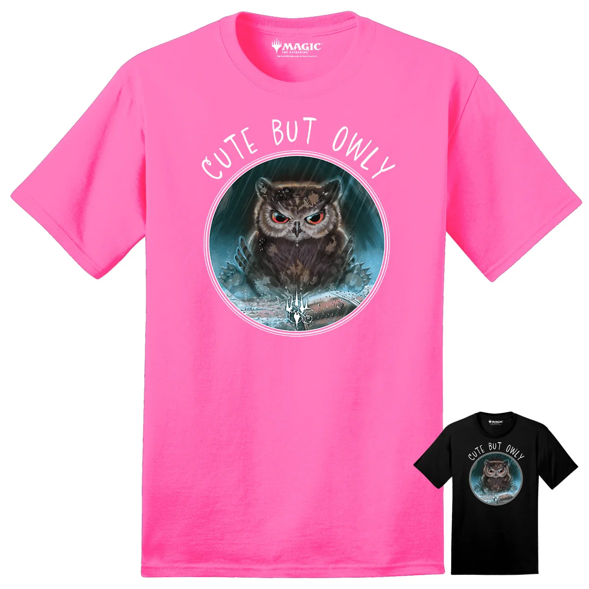 Commander Legends: Battle for Baldur's Gate Cute But Owly T-shirt for Magic: The Gathering - Image 2