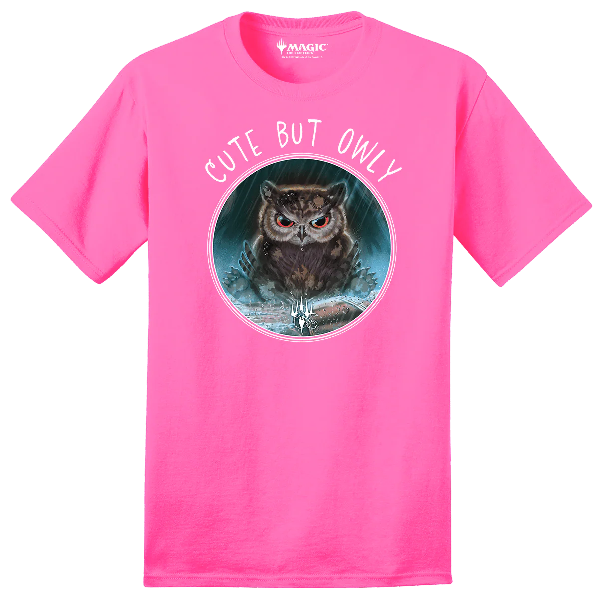 Commander Legends: Battle for Baldur's Gate Cute But Owly T-shirt for Magic: The Gathering - Image 3