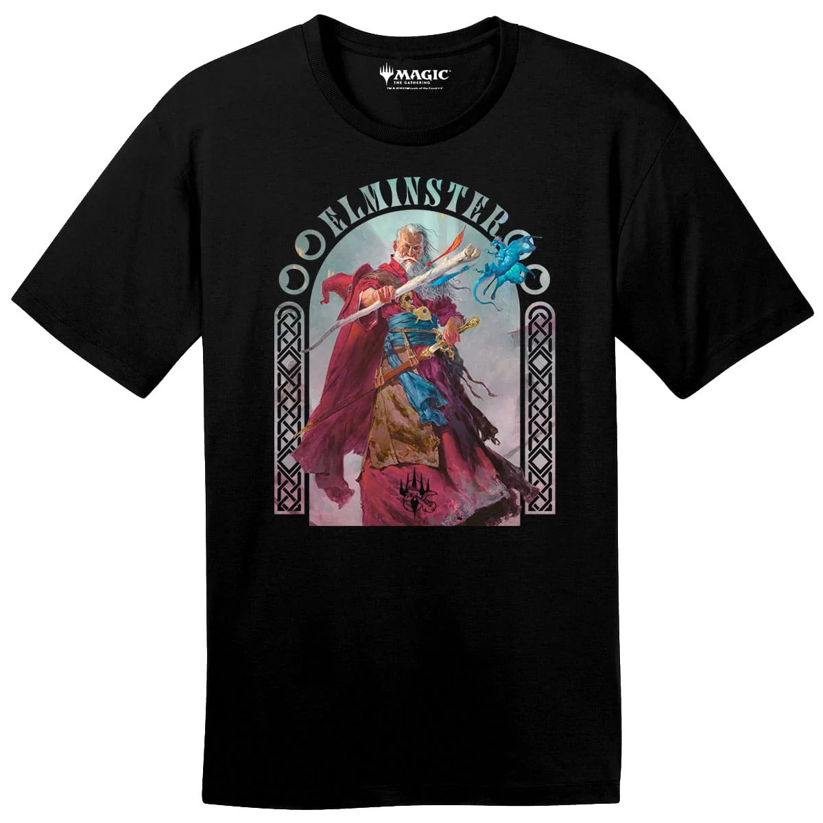 Commander Legends: Battle for Baldur's Gate Elminster T-shirt for Magic: The Gathering