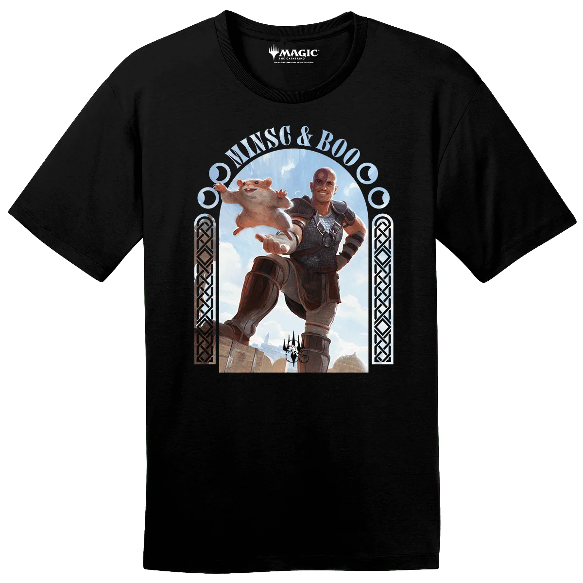Commander Legends: Battle for Baldur's Gate Minsc & Boo T-shirt for Magic: The Gathering