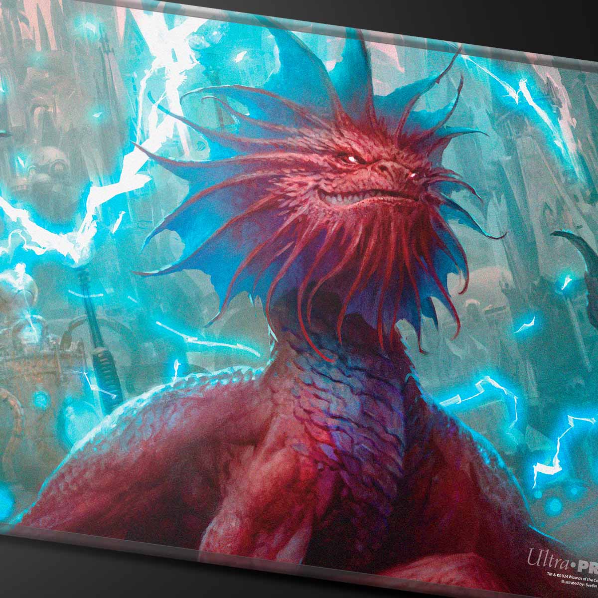 Commander Series #3: Enemy - Niv-Mizzet Stitched Edge Standard Gaming Playmat for Magic: The Gathering