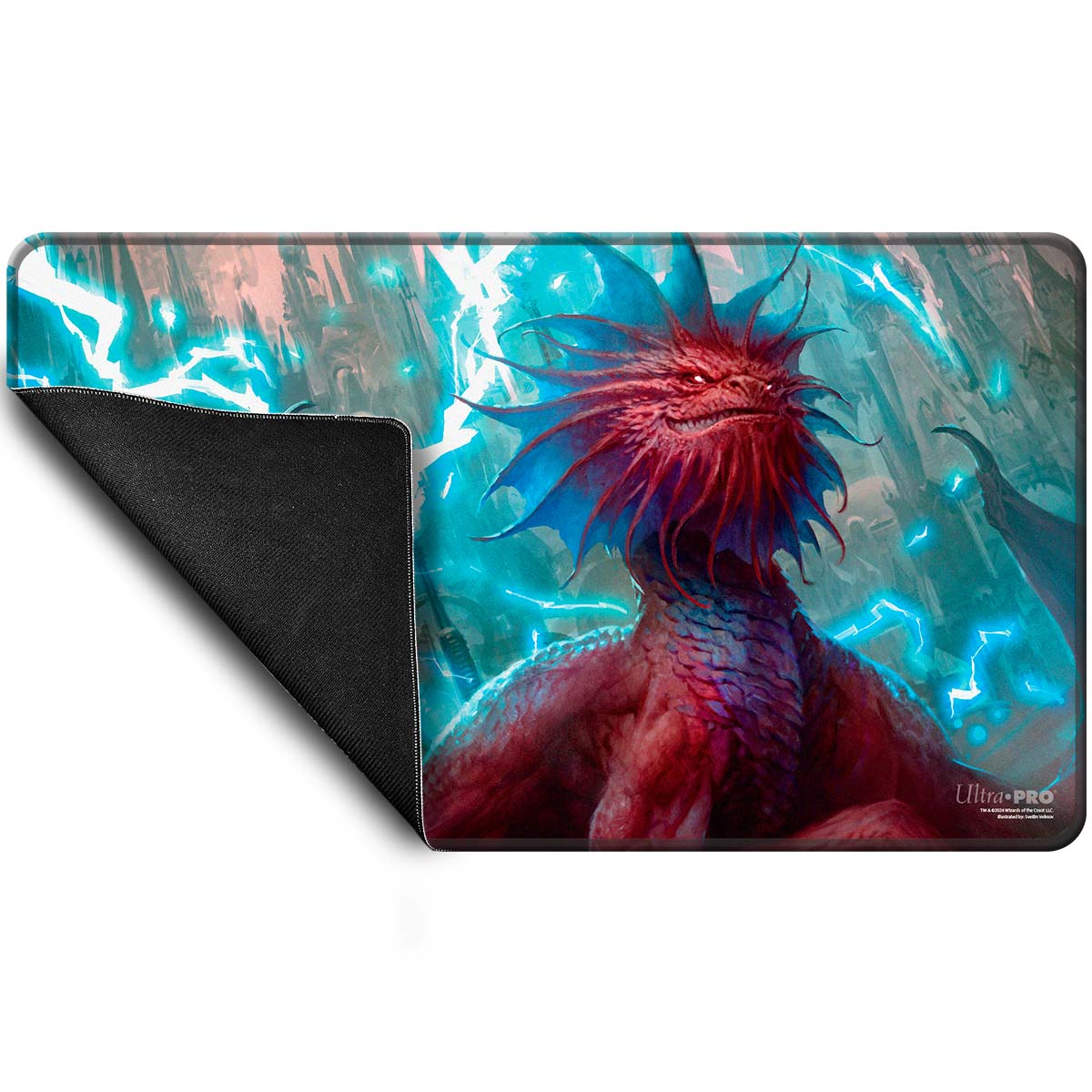 Commander Series #3: Enemy - Niv-Mizzet Stitched Edge Standard Gaming Playmat for Magic: The Gathering - Image 3