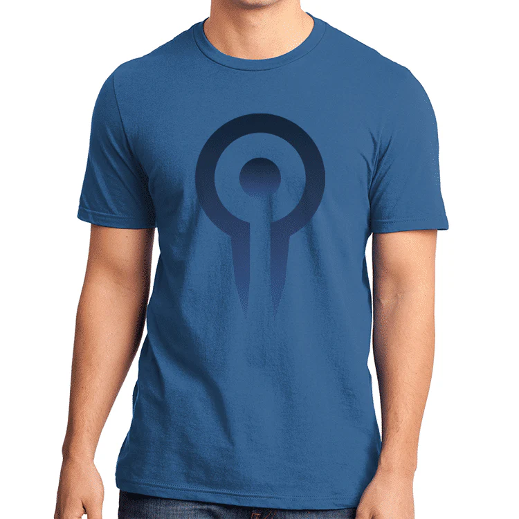 Core 2021 Jace Symbol Blue T-shirt for Magic: The Gathering