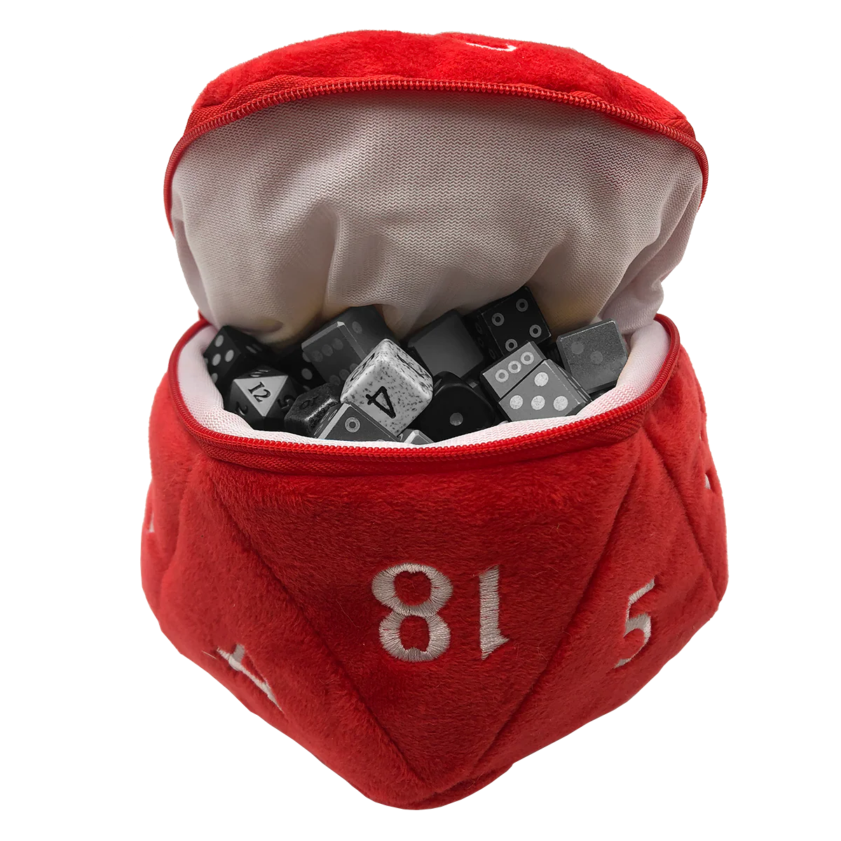 D20 Plush Dice Bag - Image 3