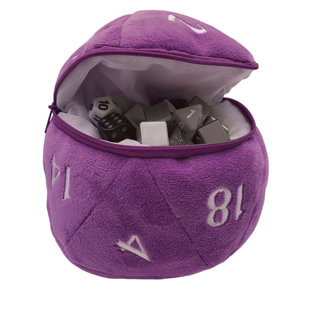 D20 Plush Dice Bag - Image 4