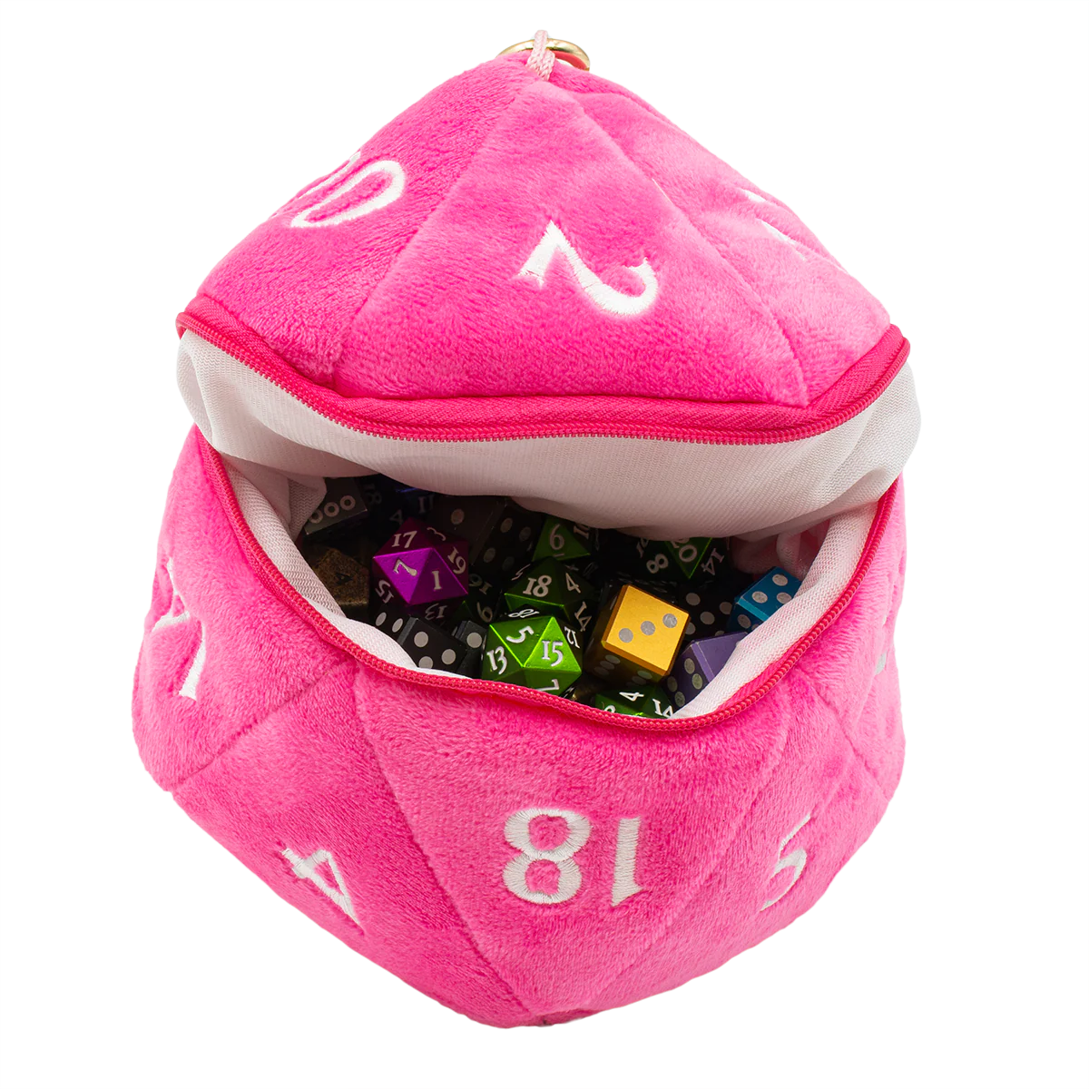 D20 Plush Dice Bag - Image 6