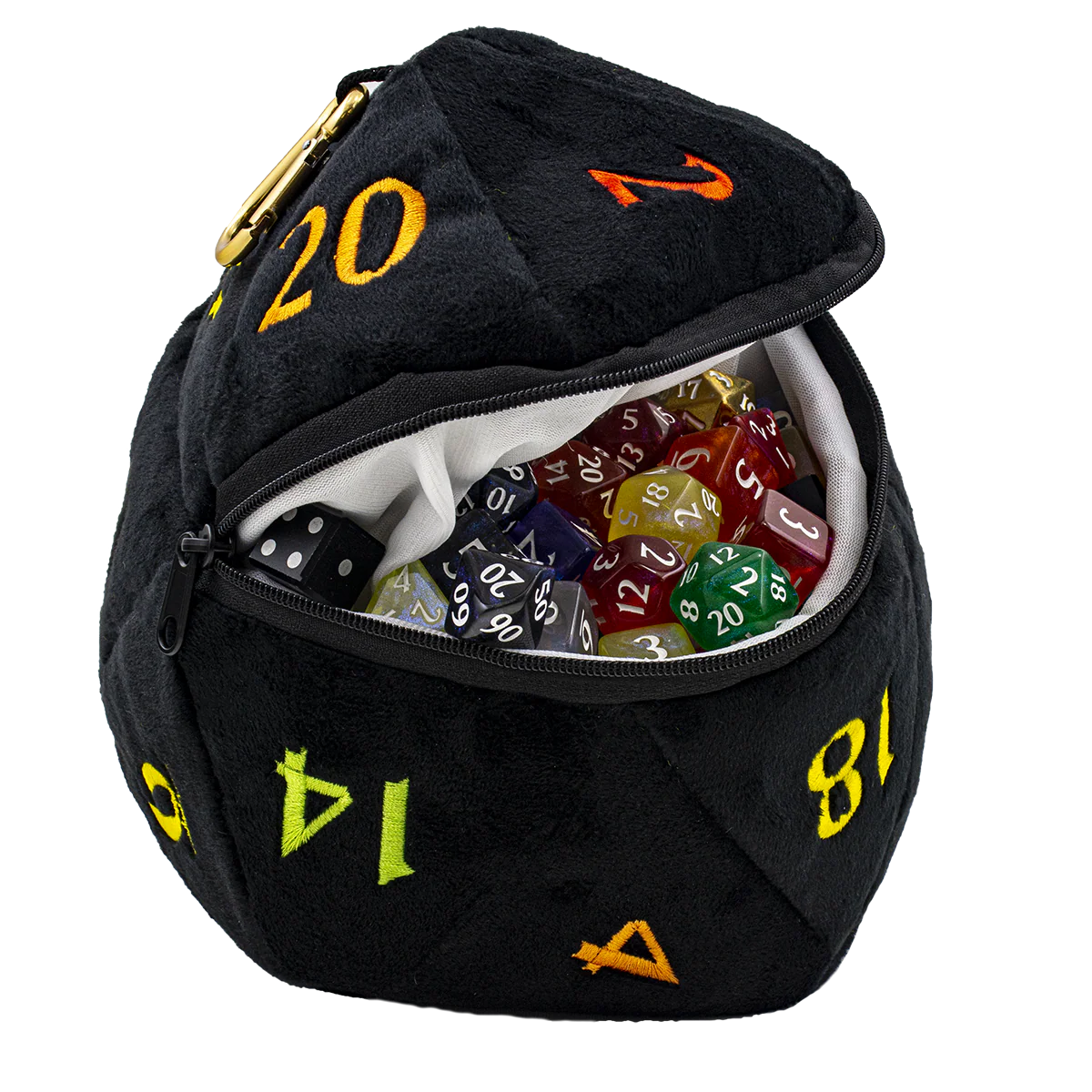 D20 Plush Dice Bag - Image 8