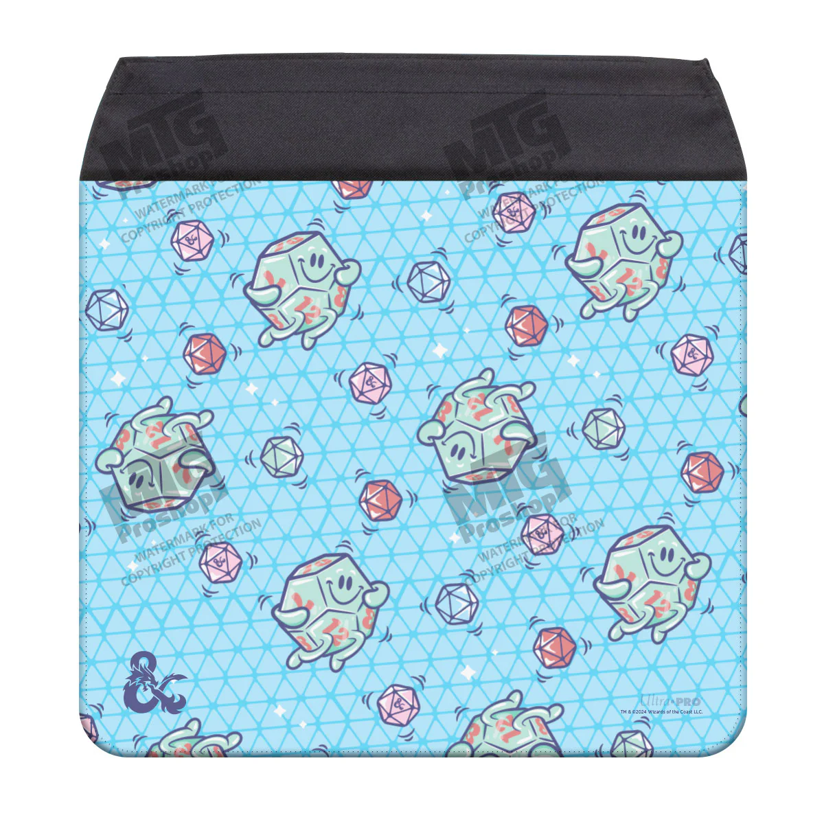 “Delightful Dice" Pattern Bag Flap for Dungeons & Dragons 2024 - Image 2