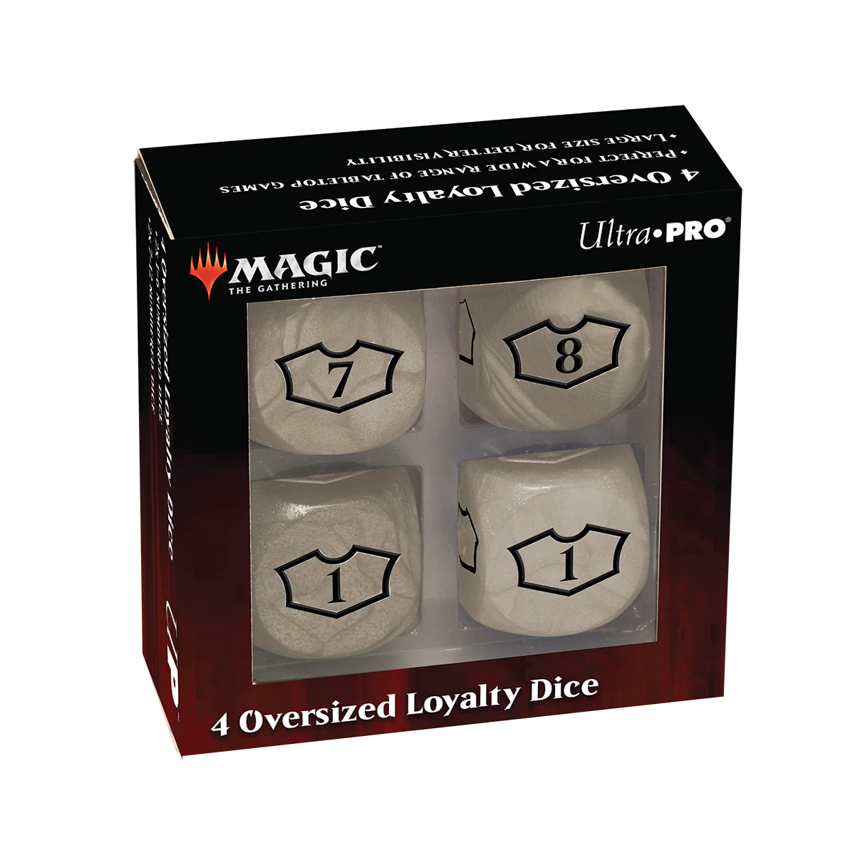 Deluxe D6 Loyalty Dice Set (4ct) with 7-12 for Magic: The Gathering - Image 8