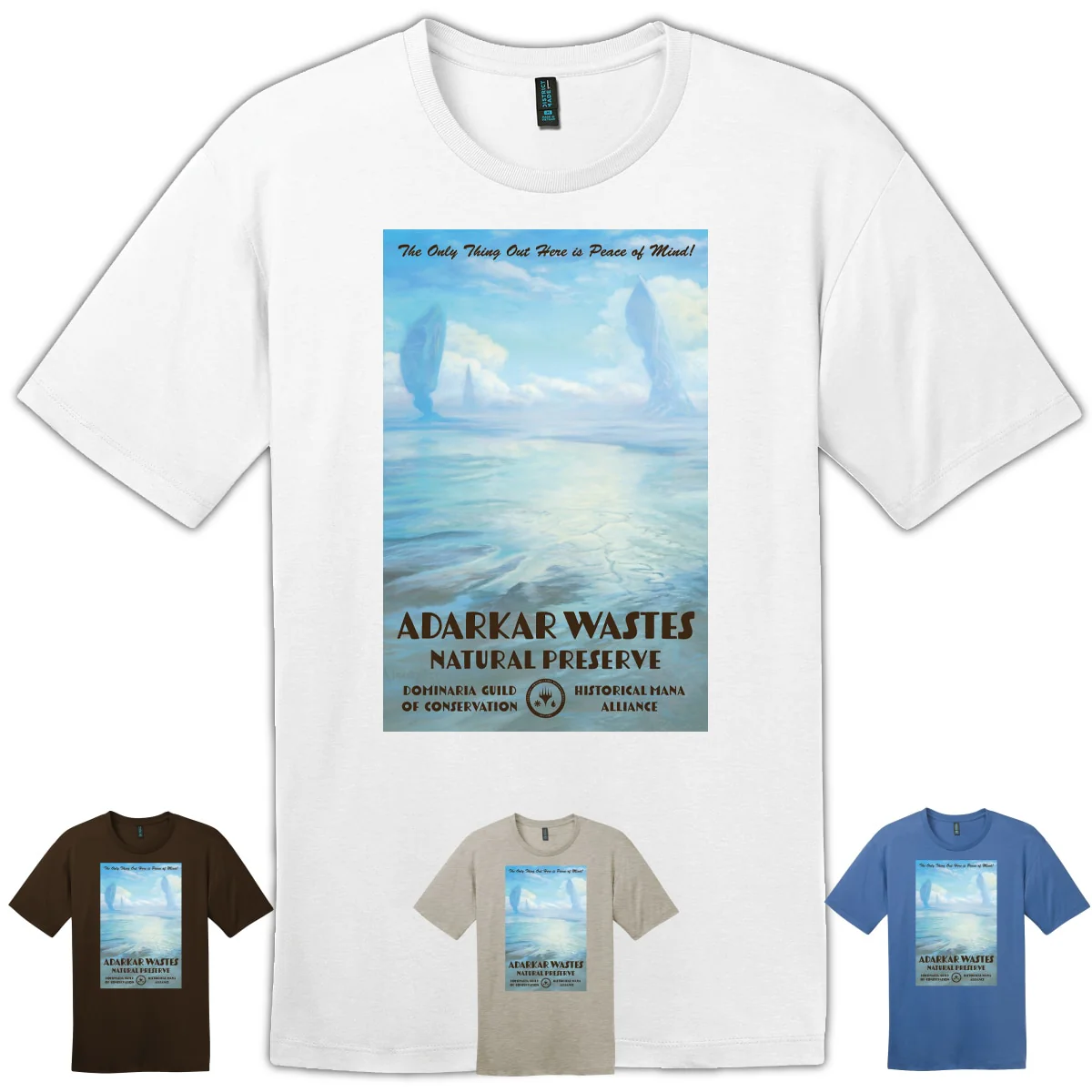 Dominaria United Adarkar Wastes T-Shirt for Magic: The Gathering