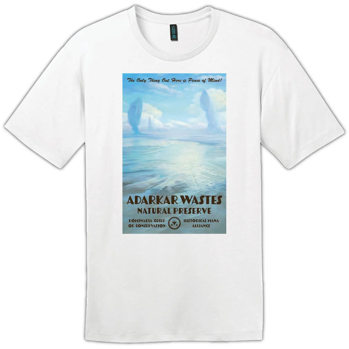 Dominaria United Adarkar Wastes T-Shirt for Magic: The Gathering - Image 3