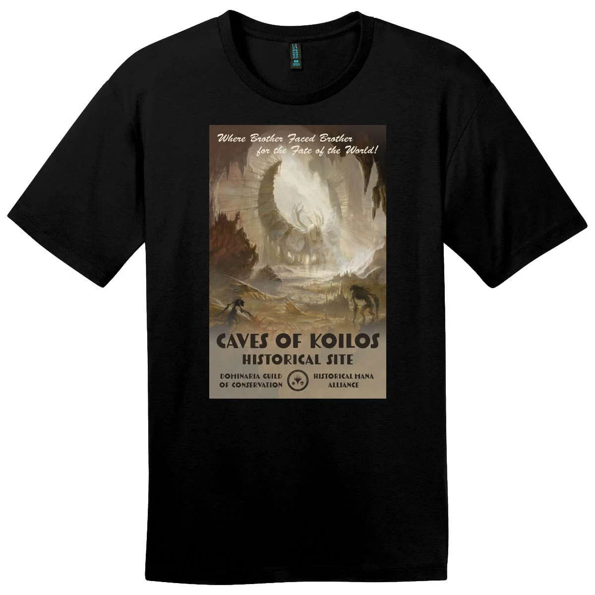 Dominaria United Caves of Koilos T-shirt for Magic: The Gathering