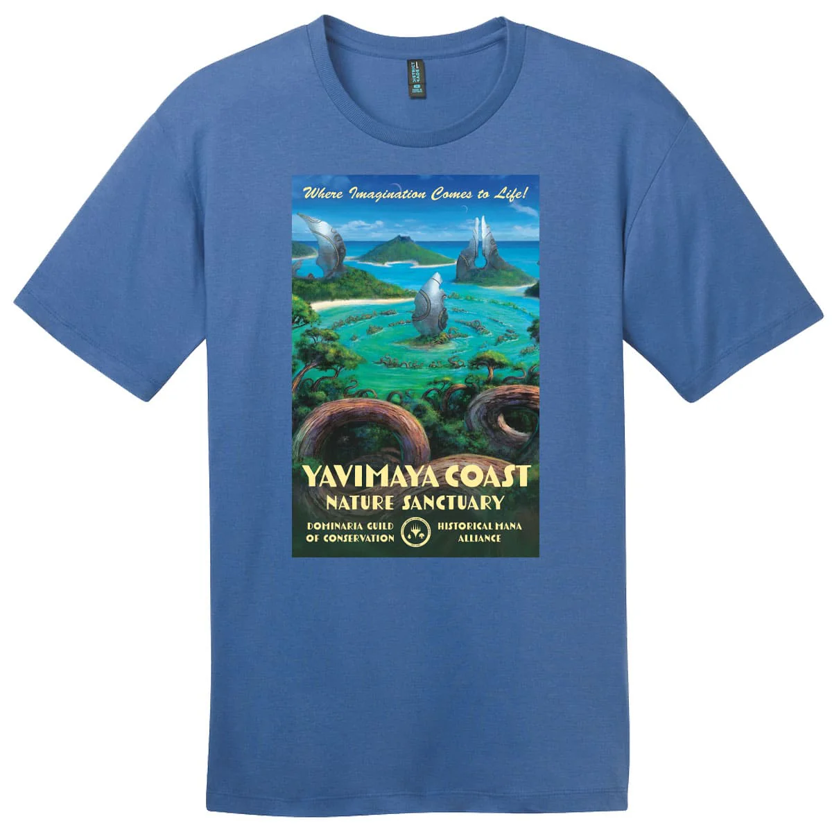 Dominaria United Yavimaya Coast T-Shirt for Magic: The Gathering - Image 3