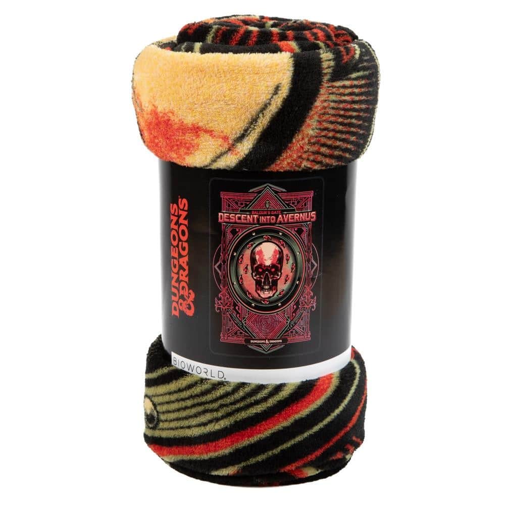 Dungeons and Dragons Baldur's Gate Fleece Throw - Image 2