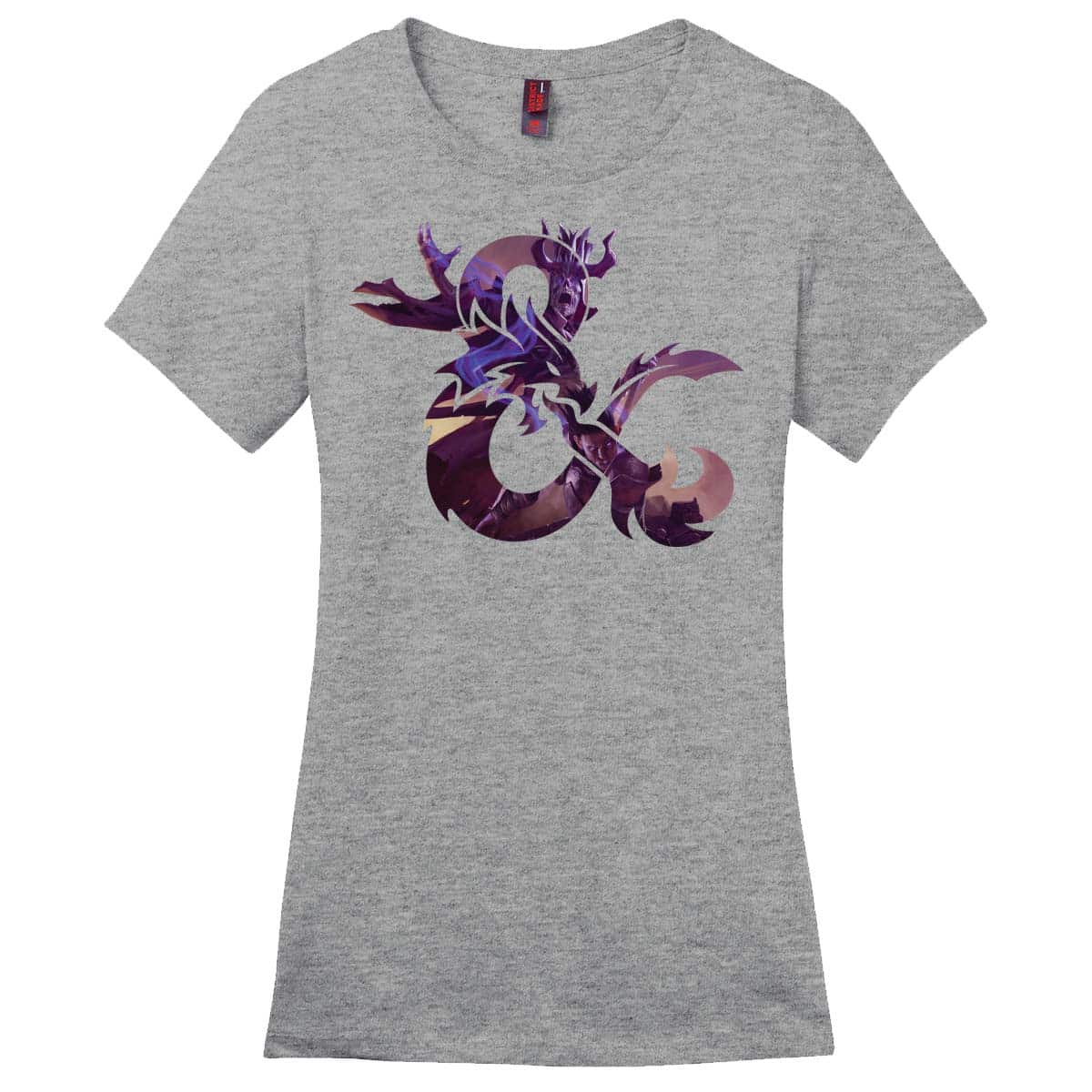 Dungeons & Dragons Evergreen Purple Logo T-Shirt - Image 3